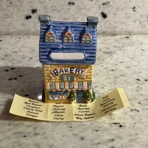 Vintage Avon Cottage Collection Spice Holder